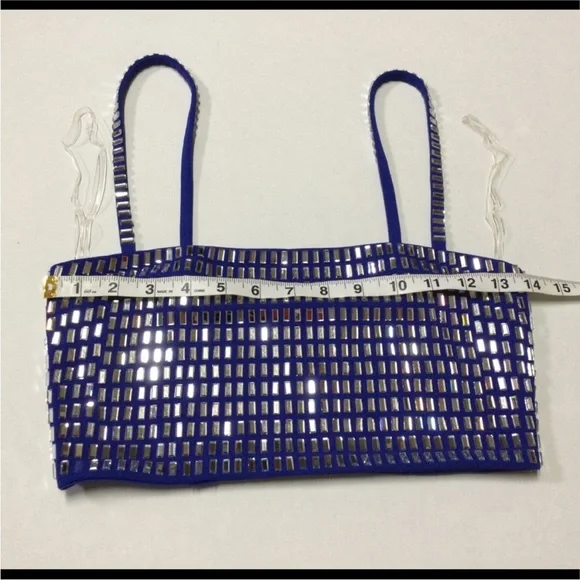 Windsor Rhinestone Crop Top - Picture 8 of 10